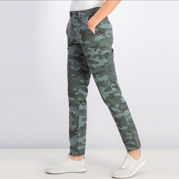 GAP Pants - Gap Camouflage Girlfriend Chino  Pants